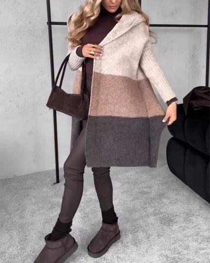 Herbst Winter Kleid Kapuze Warm