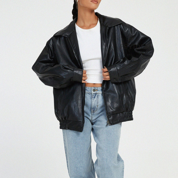 Große Damenjacke Oversized Modern Style