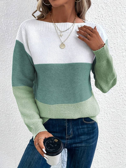 Lyra – Stylischer Pullover Rundhals Modern