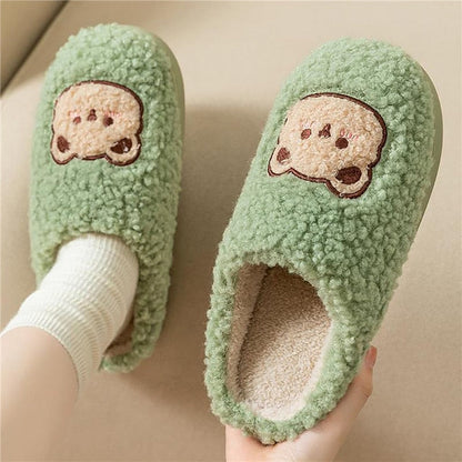 Bequeme Damen Hausschuhe mit Tierdesign