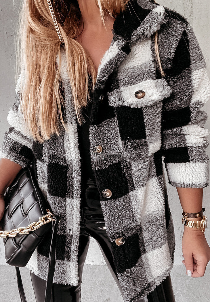 Winterjacke Damen Holzfäller Style