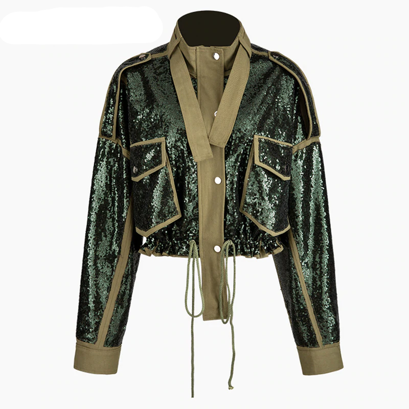 Stylische Cropped Jacke Urban Look