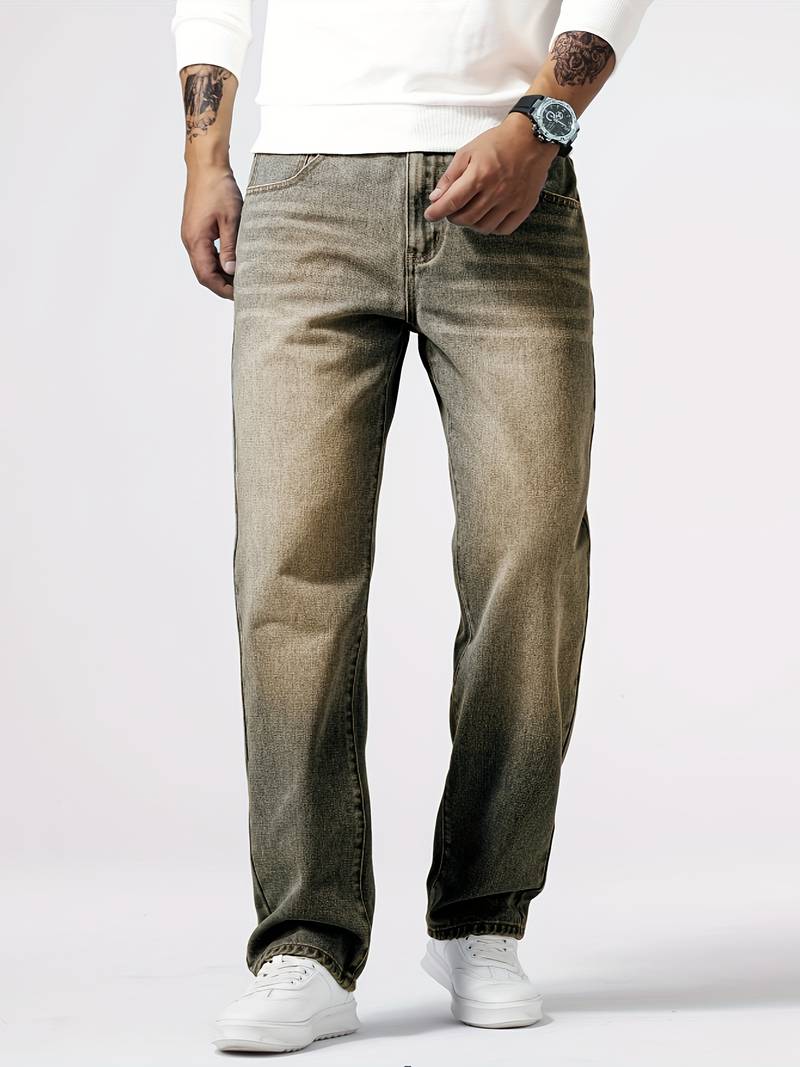 Herren Jeans Gerade Bein Lässig