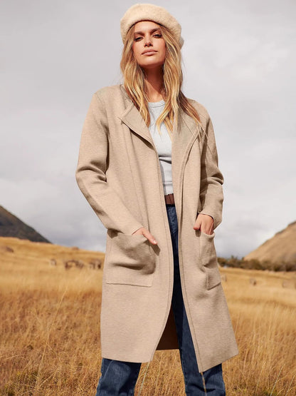 Modische Damenjacke Revers Style