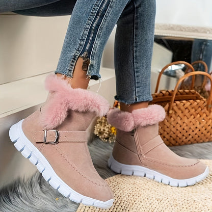 Warmes Stiefelett mit Weichem Innenfutter für Damen