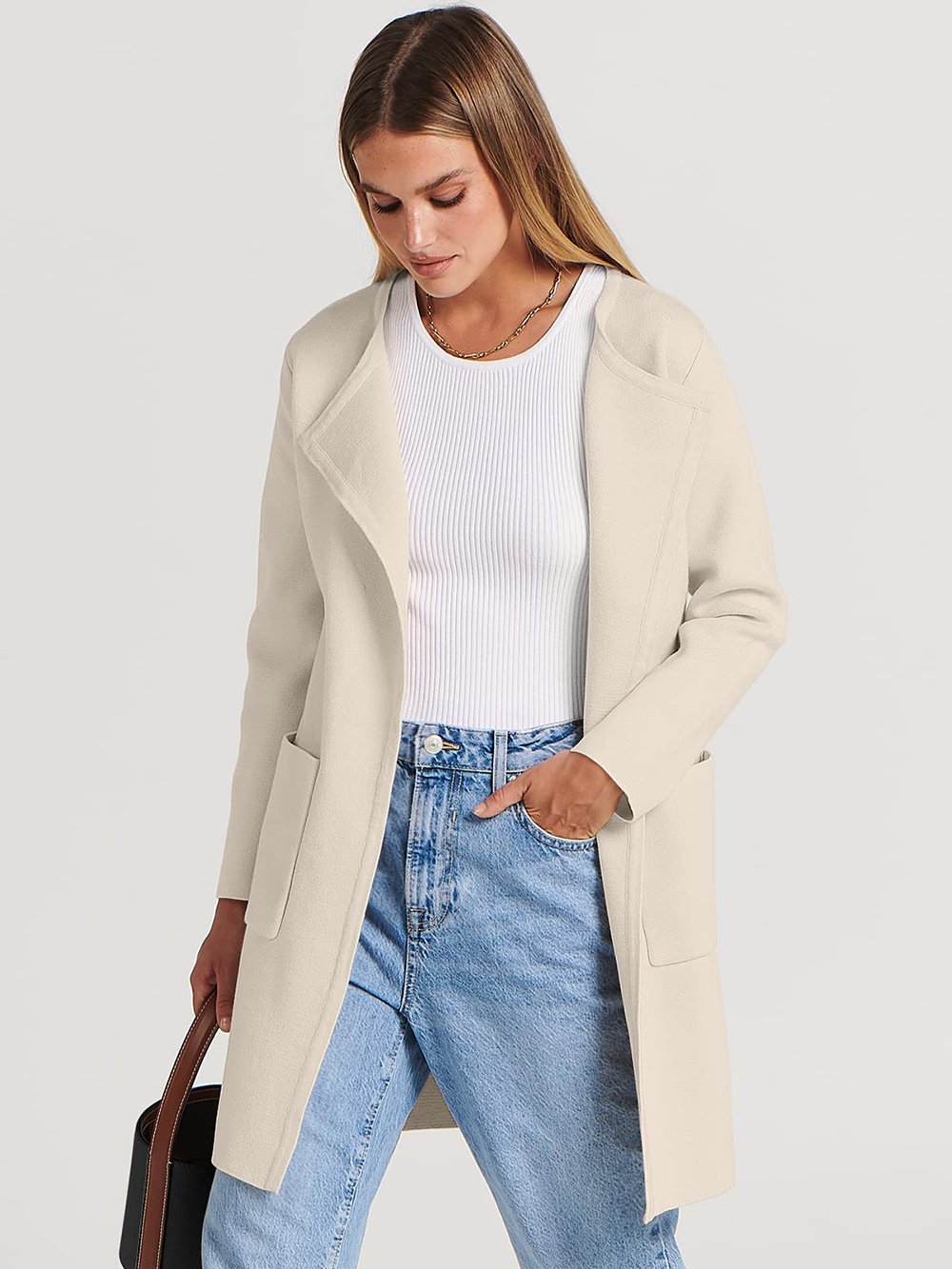 Modische Damenjacke Revers Style