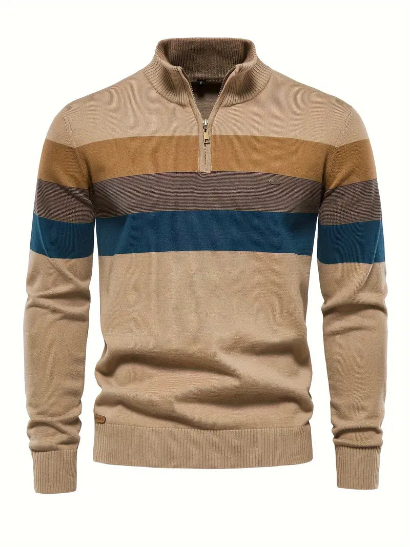 Farbiger Pullover für Männer Modern - IdealeKleiden
