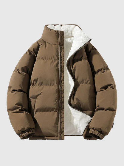 Herren Stepppullover Warm Fleece - IdealeKleiden