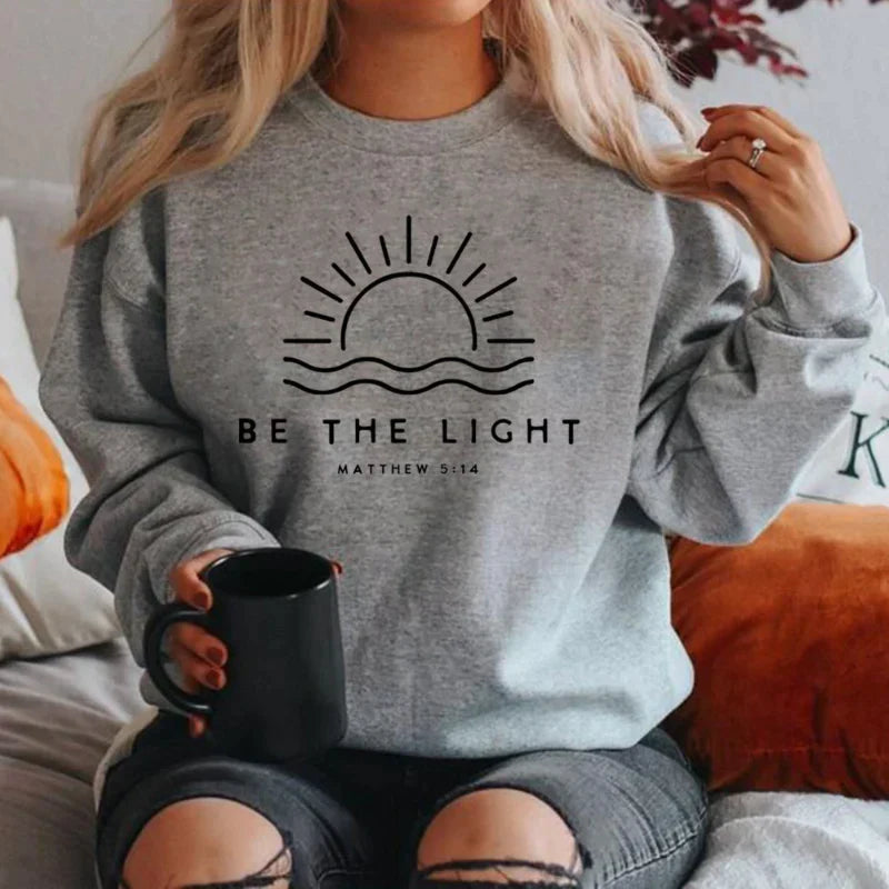 Damen Sweatshirt Chic Elegant