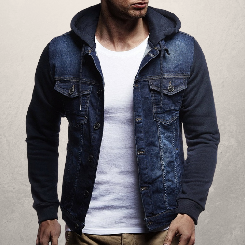 Modische Damenjacke Jeans Stil
