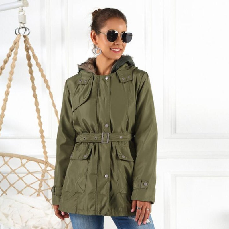 Winterjacke Damen Warm Wasserdicht