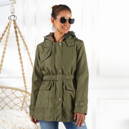 Winterjacke Damen Warm Wasserdicht