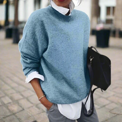 Damen Pullover Weich Warm Kaschmir
