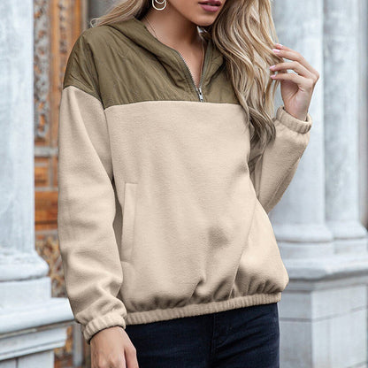 Kuschelige Hoodie Damen mit Fleece und Taschen