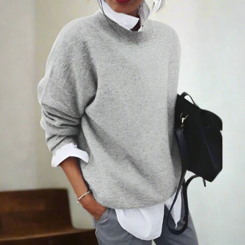 Damen Pullover Weich Warm Kaschmir