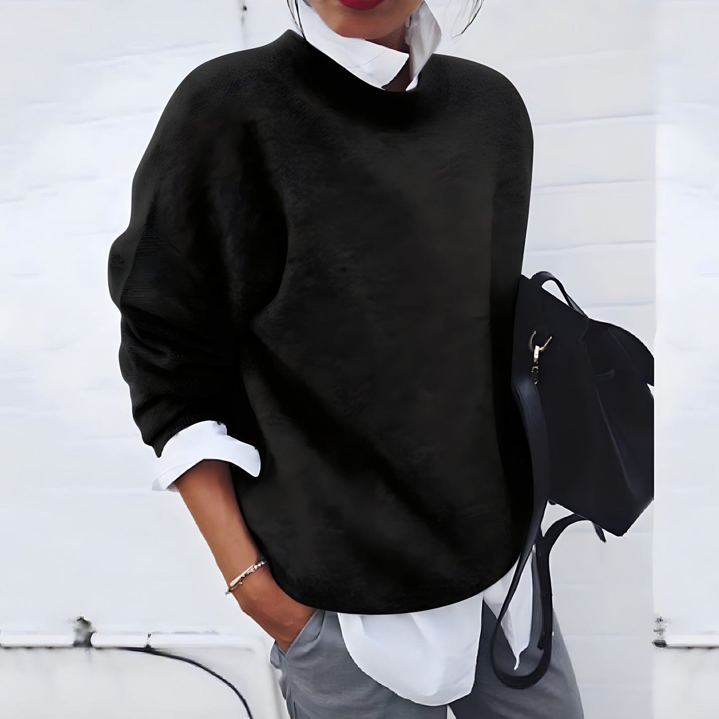 Luxus Pullover aus Cashmere Weich und Bequem