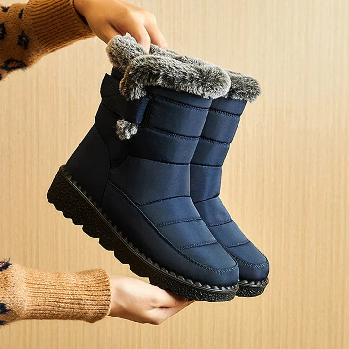 Warme Damen-Winterschuhe Bequem