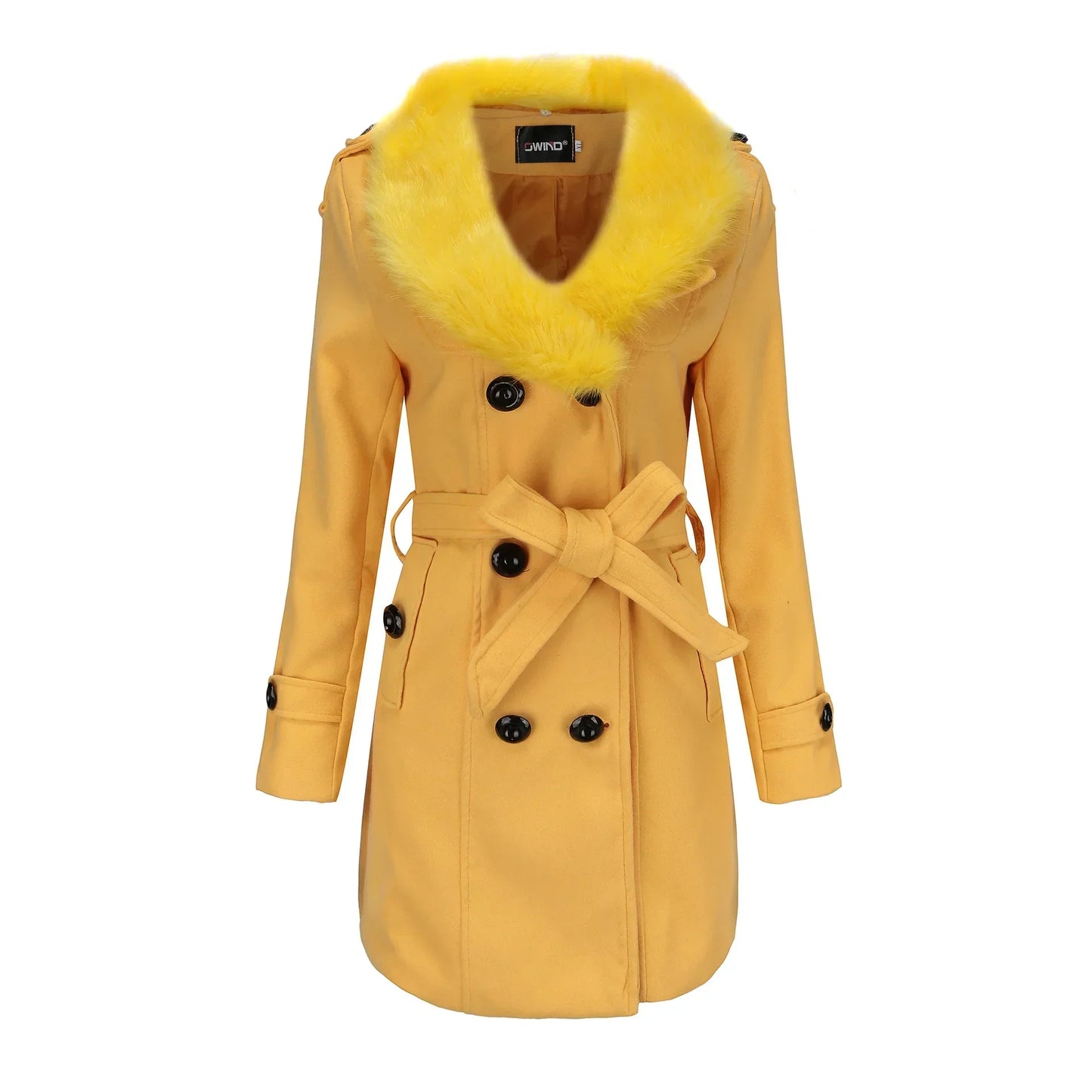 Isabella - Damen Windbreaker Mittellang Elegant