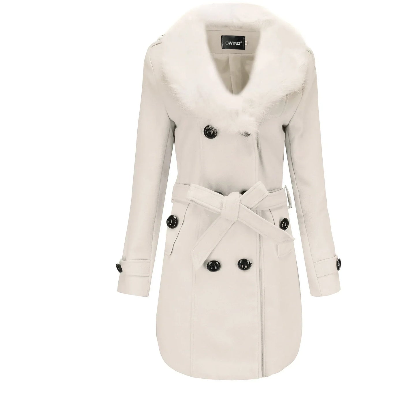 Isabella - Damen Windbreaker Mittellang Elegant