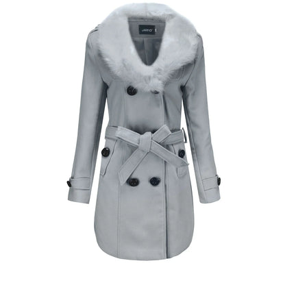 Isabella - Damen Windbreaker Mittellang Elegant