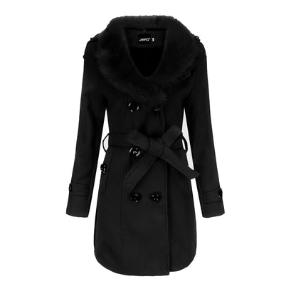 Isabella - Damen Windbreaker Mittellang Elegant
