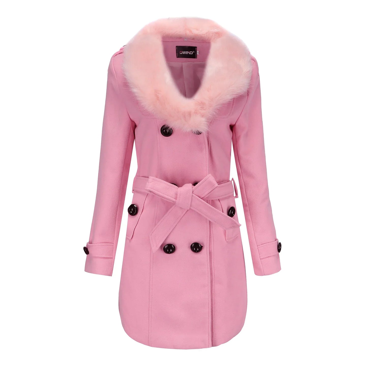 Isabella - Damen Windbreaker Mittellang Elegant