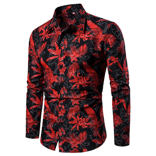 Herren Blouson Hemd Stilvoll Elegant - IdealeKleiden
