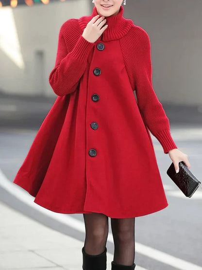 Warmes Winterkleid Große Größen