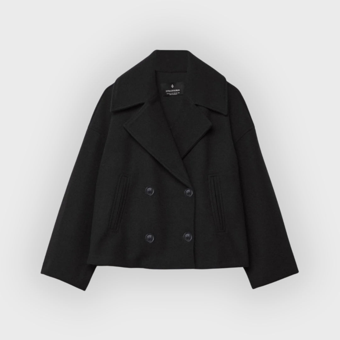 Modische Doppelreihenjacke Damen