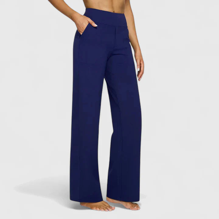Damen Loungehose Bequem Stretch