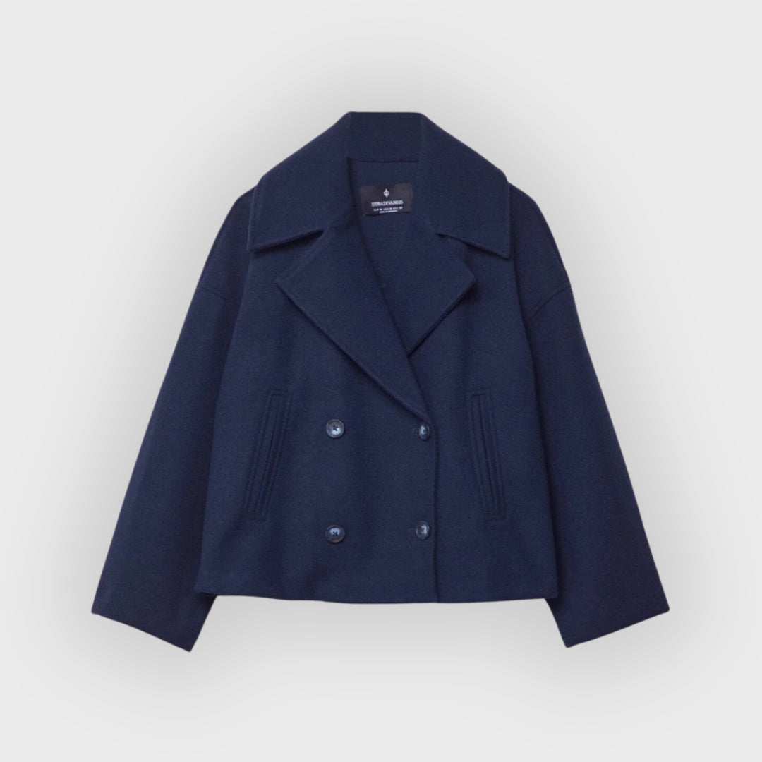 Modische Doppelreihenjacke Damen