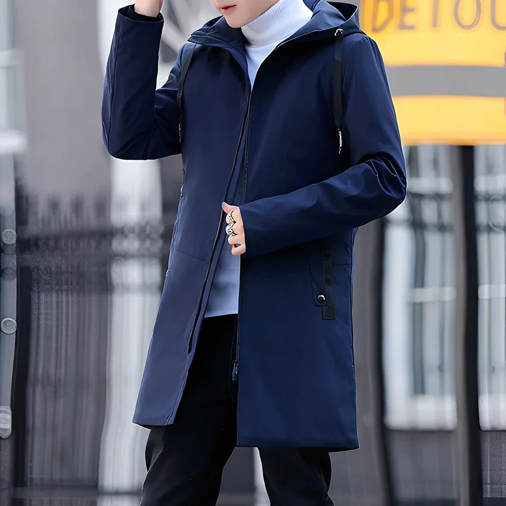 Herren Freizeitjacke Leicht Kapuzenjacke