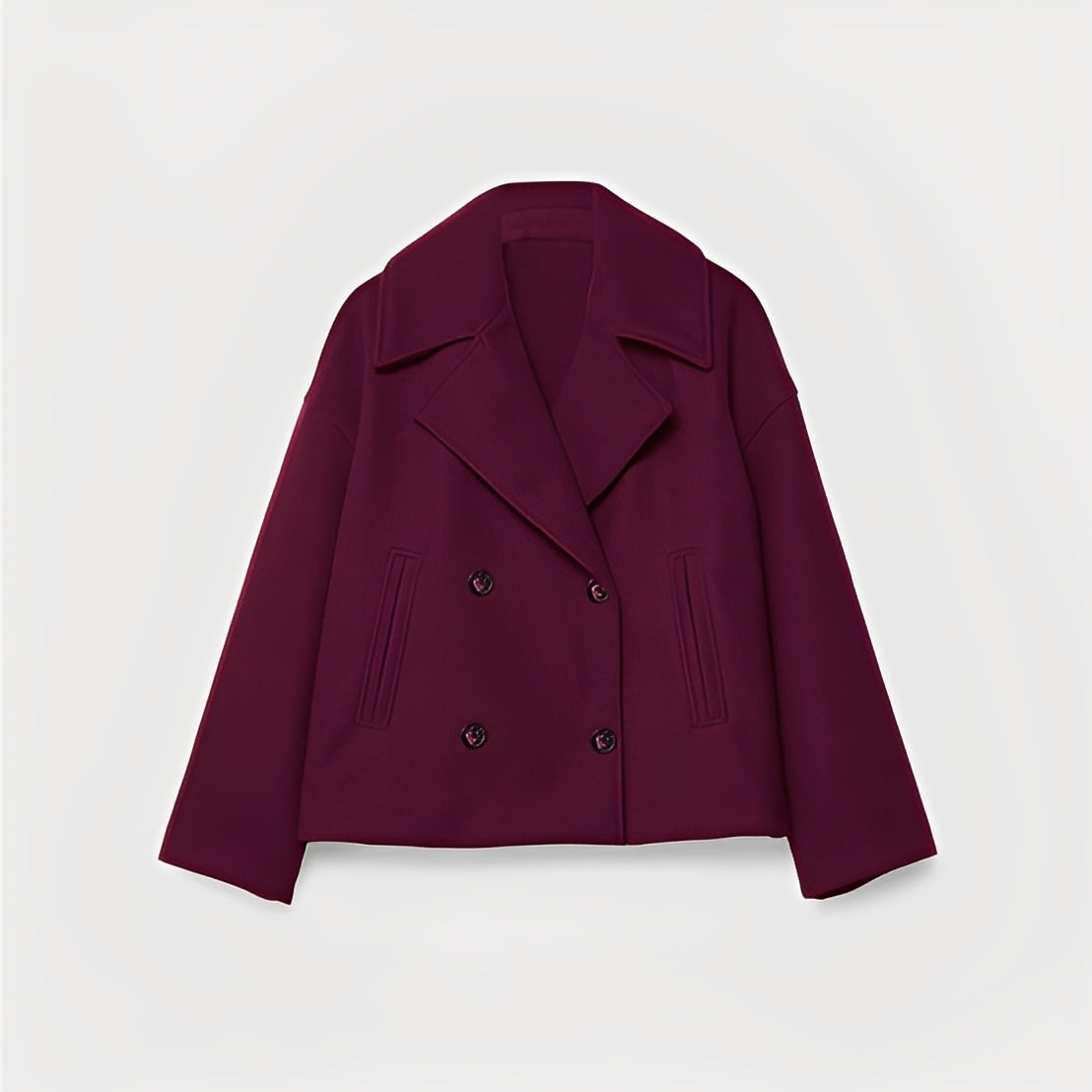 Bequeme Kurzjacke Damen Freizeit Style