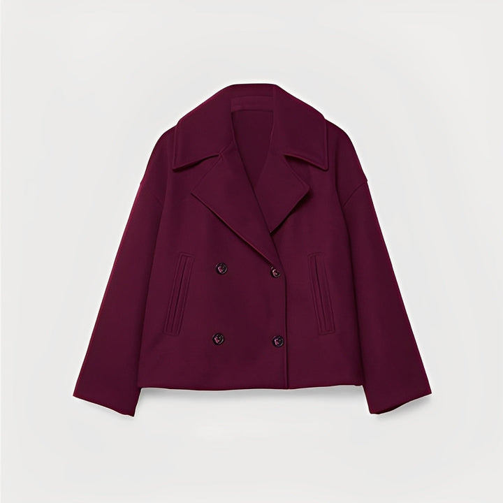 Bequeme Kurzjacke Damen Freizeit Style