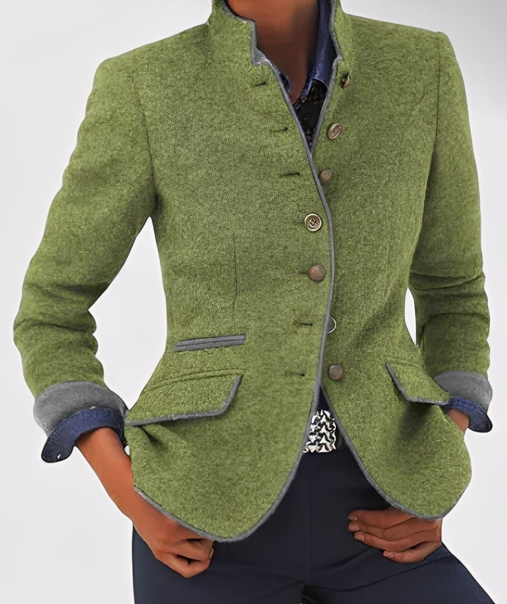 Praktische Damenjacke Mit Taschen Für Den Alltag