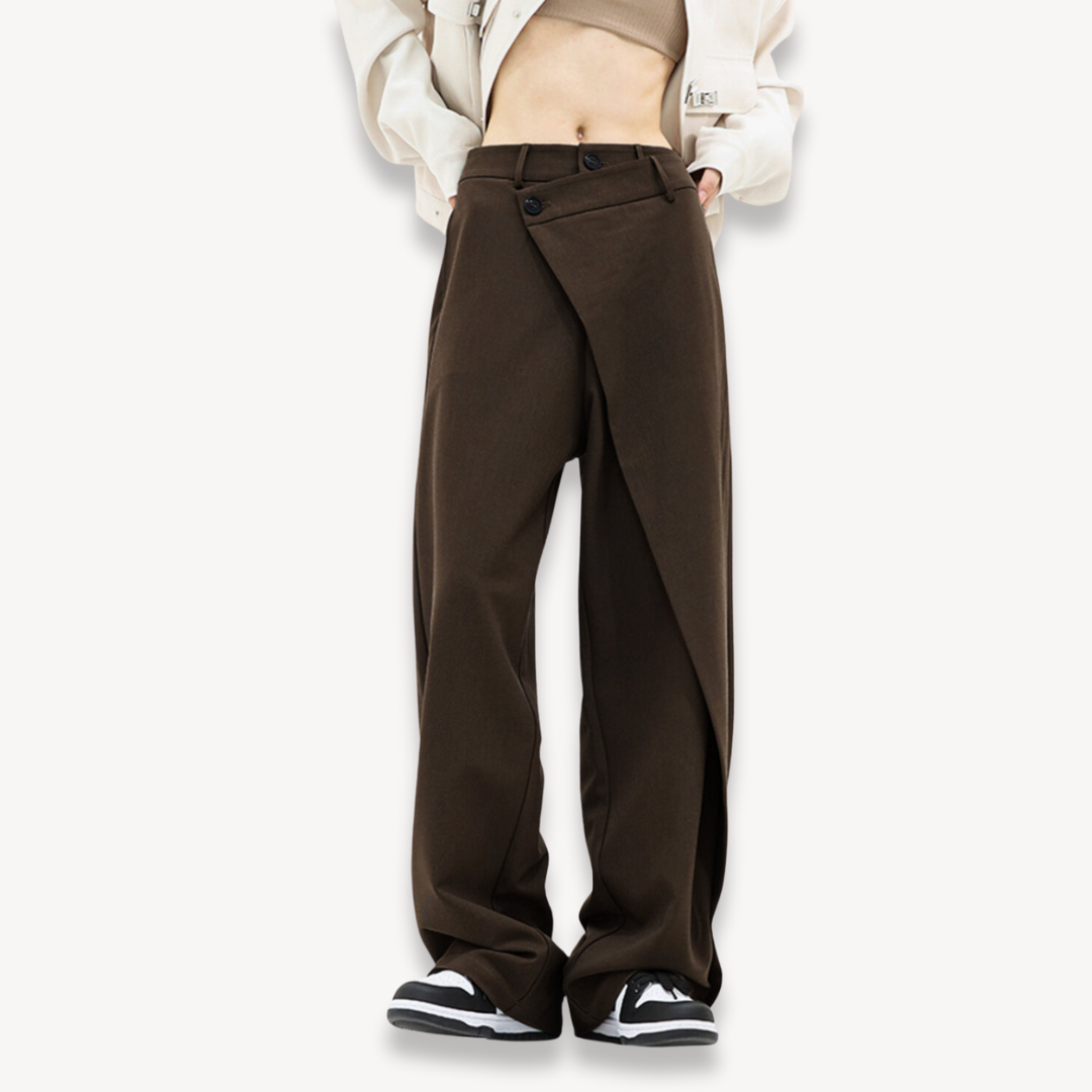 Modische Frauenhosen Baggy Stil
