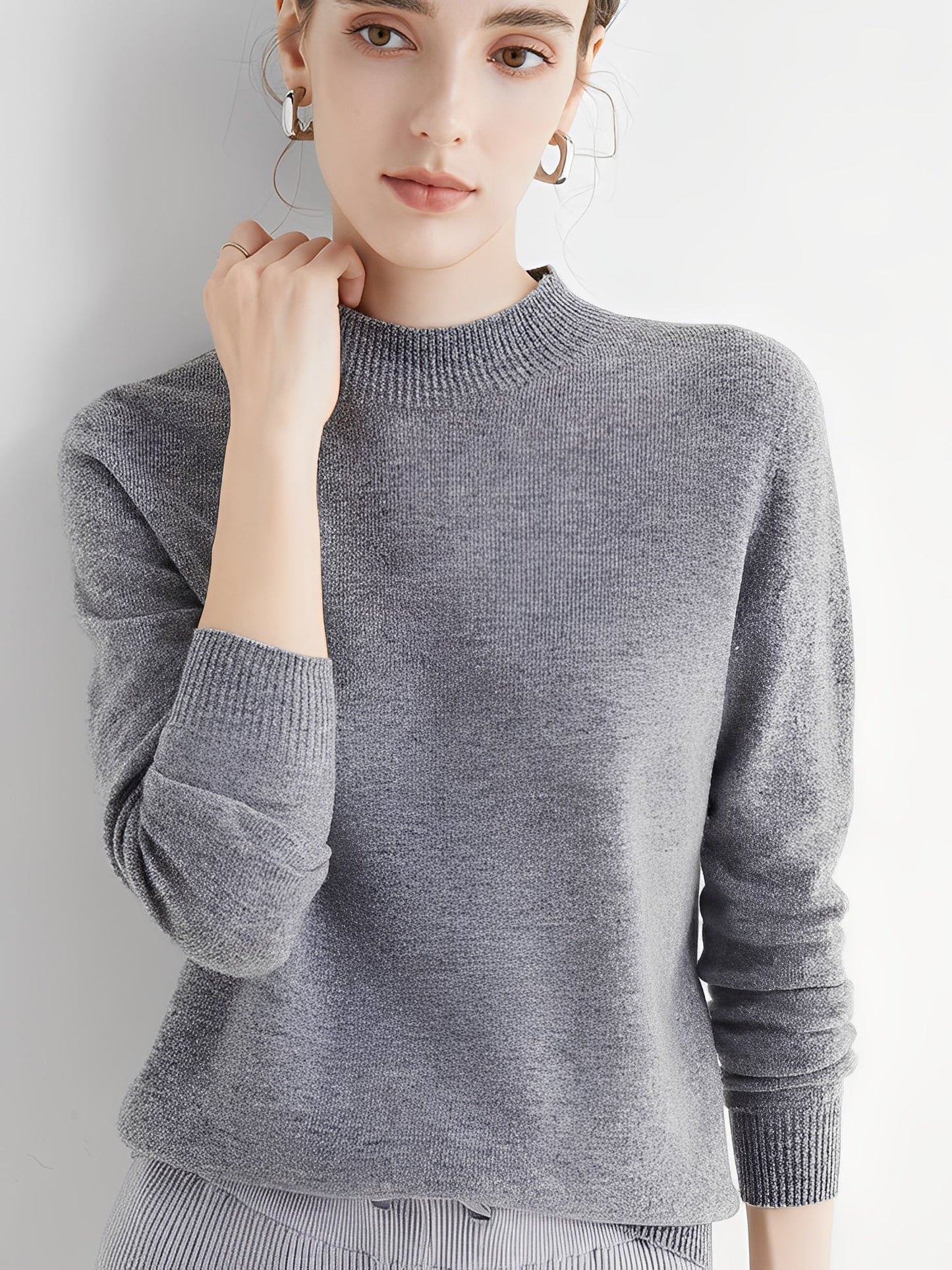 Weiche Damenpullover Kaschmir Warm
