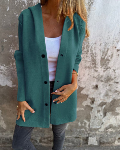 Bequeme Hoodiejacke Damen Casual
