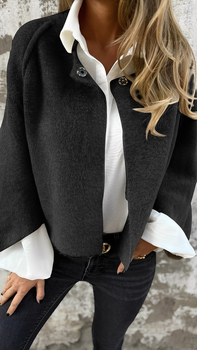 Weiche Damenkaschmirjacke Bequem Geschnitten