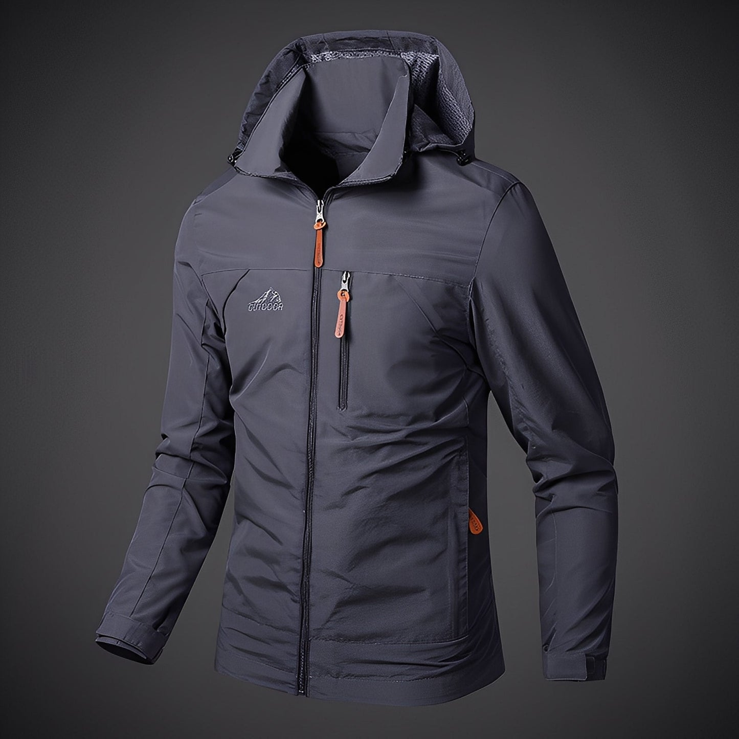 Praktische Wanderjacke für Männer mit Kapuze