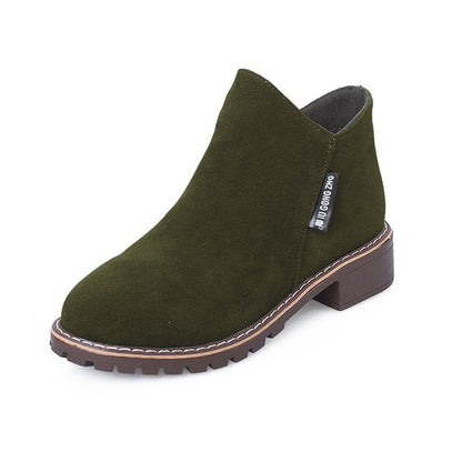 Damen Ankle Boots Weiches Leder Hochzeit Schuhe