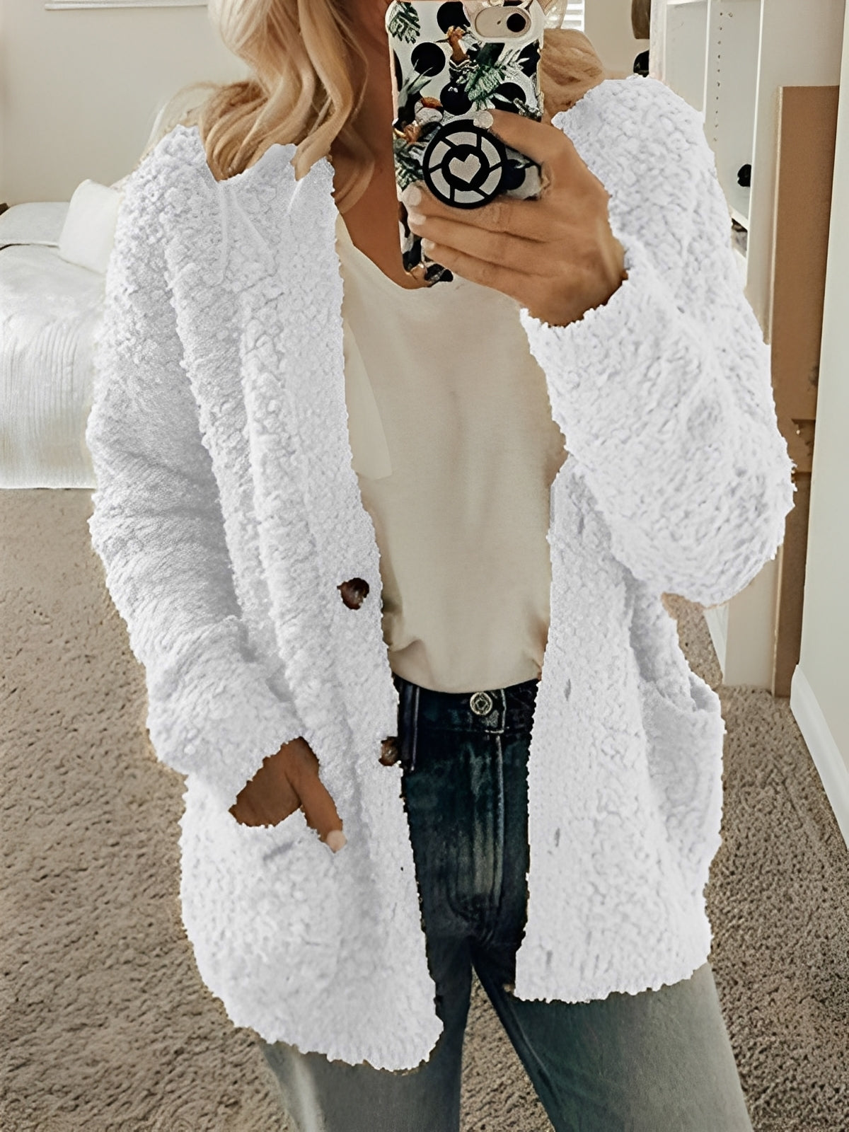 Bequemer Damen Cardigan Lässig Chic