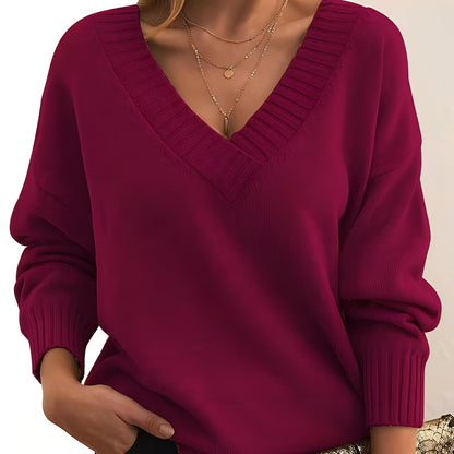 Damen Kaschmir Pullover Weich und Warm