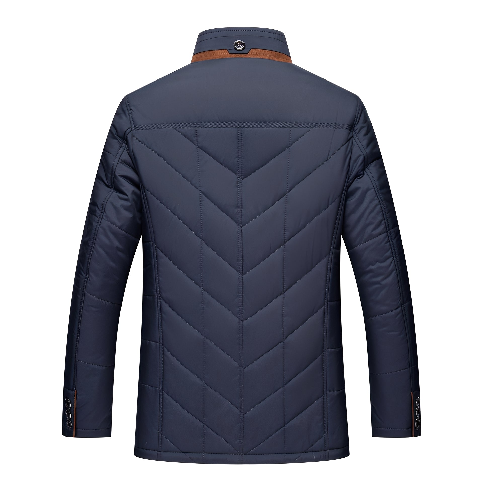 Herren Winterjacke Elegant Gepolstert - IdealeKleiden