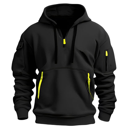 Bequeme Hoodie für Männer mit Halbzip