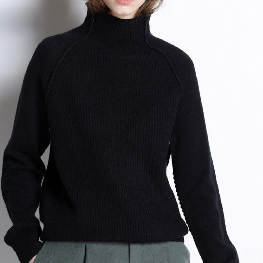 Soft Rollkragen Pullover Langarm Bequem