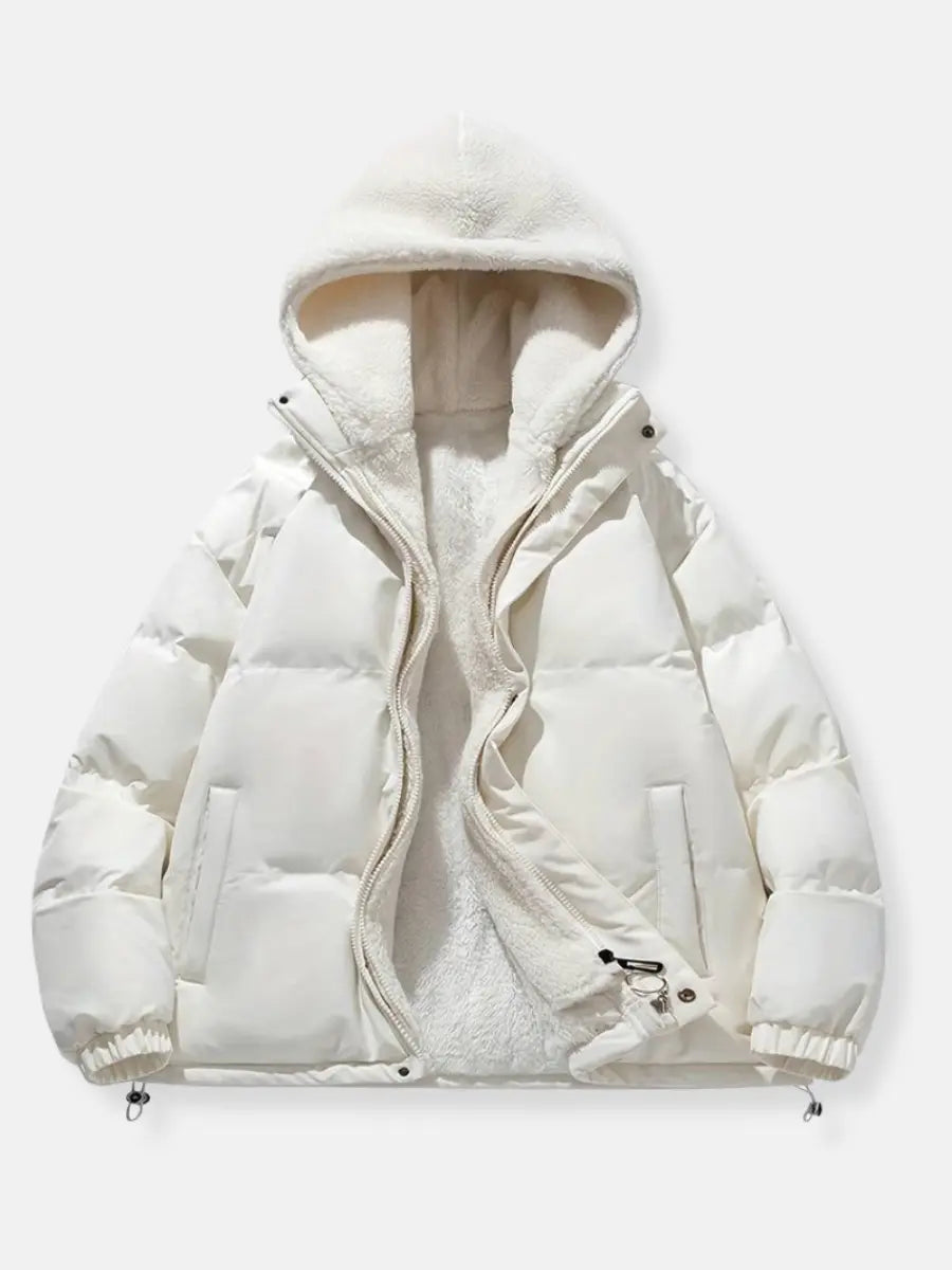 Damen Winterjacke Warm Isoliert mit Kapuze