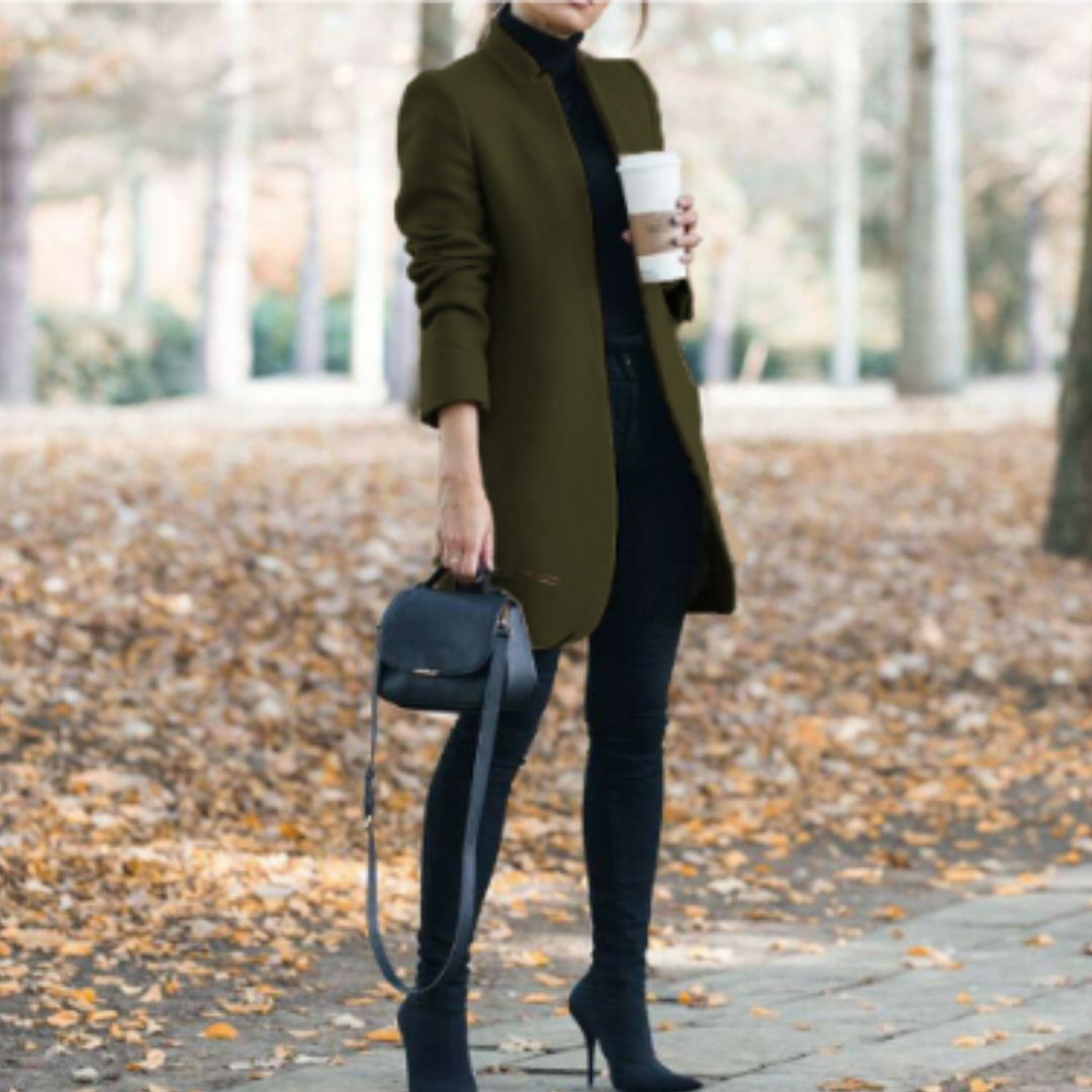 Eleganter Damen Wintermantel Zeitlos Chic