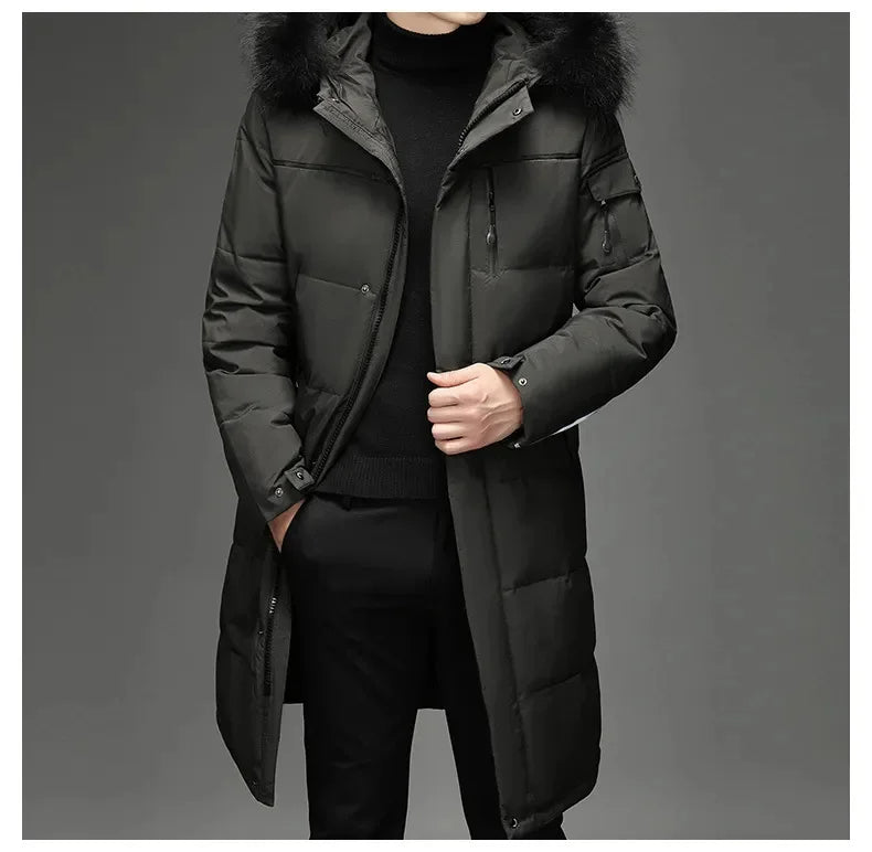 Herren Parka Modern Elegant Design - IdealeKleiden