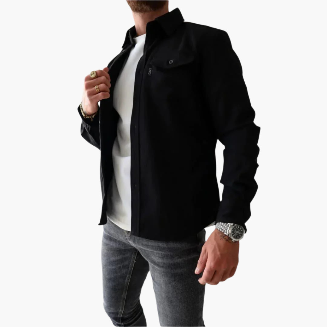 Moderne Overshirt Jacke - Vielseitiges Hemdjacke für Freizeit und Arbeit